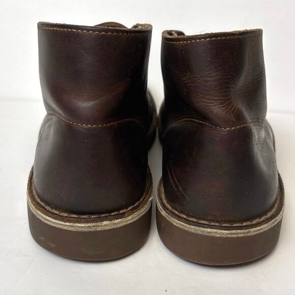 Clarks Bushacre 2 Chukka Boots 15522 Distressed Brown Leather Men\'s Size 8 main image 4